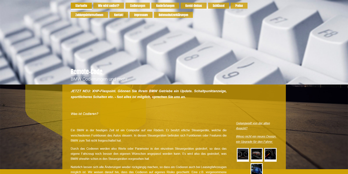 Remote-Code in Bünde